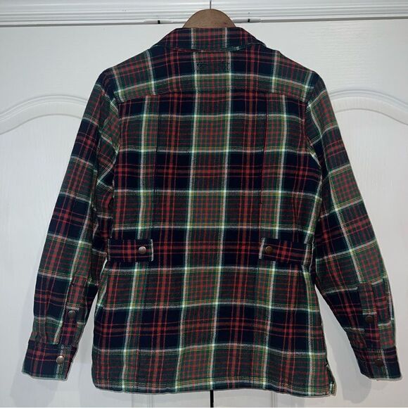 Duluth Trading Company Flapjack Plaid Flannel lined jacket - Picture 5 of 10